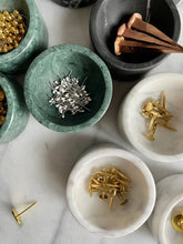 Load image into Gallery viewer, Como Pinch Bowl / Incense Holder/ Trinket Bowl: Pearl White