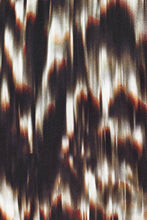 Load image into Gallery viewer, Mini padded scarf in printed silk: Brown Black