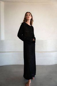 JAGGER DRESS: Gold / One size