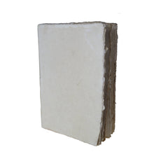 Load image into Gallery viewer, Vintage antique book-style plain parchment paper notebook : A6 10x15 cm