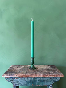 Small Verdigris Candle Holder