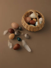 Load image into Gallery viewer, A Dozen Bird Eggs in a Basket