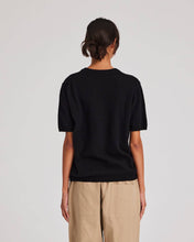 Load image into Gallery viewer, Cashmere Tee - Black: S/M