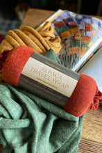 Load image into Gallery viewer, Luxury Alpaca Travel Wrap in  Forest Green