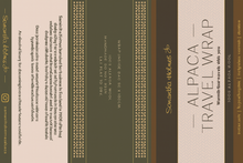 Load image into Gallery viewer, Luxury Alpaca Travel Wrap in  Forest Green