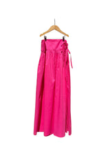 Load image into Gallery viewer, Wrap &amp; Tie skirt in sheer organic cotton voile: Shocking Pink Voile