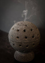 Load image into Gallery viewer, Sacred Volcanic Stone Incense Burner