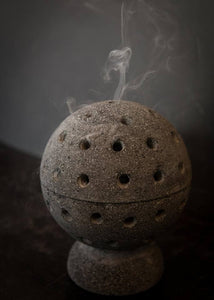 Sacred Volcanic Stone Incense Burner