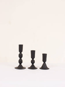 Small Black Candle Holder