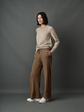 Load image into Gallery viewer, Gehry Relaxed Merino Wide Leg Pant: XS