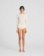 Load image into Gallery viewer, Amalie Wool Top - Off White: S