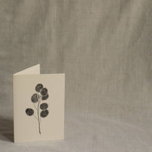 Load image into Gallery viewer, Honesty Pods Floral Greeting Card A6 Recycled Card 