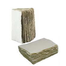 Load image into Gallery viewer, Vintage antique book-style plain parchment paper notebook : A6 10x15 cm