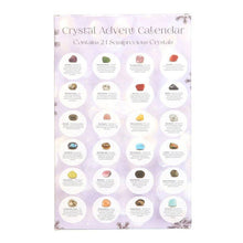 Load image into Gallery viewer, 24-Day Gemstone Crystal Christmas Advent Calendar