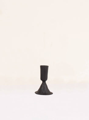 Small Black Candle Holder