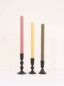 Small Black Candle Holder