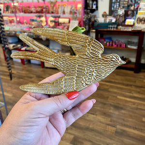 Swallow : Gold / Large
