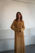Load image into Gallery viewer, JAGGER DRESS: Gold / One size
