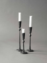 Load image into Gallery viewer, Medium Solid Iron Candlestick
