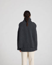 Load image into Gallery viewer, Michelle Neck Piece - Dark Grey Melangè: ONESIZE