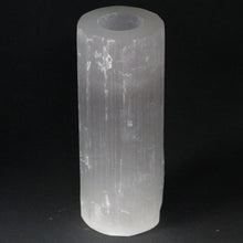 Load image into Gallery viewer, Selenite Cylinder Candle Holder - 20 cm