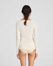 Load image into Gallery viewer, Amalie Wool Top - Off White: S