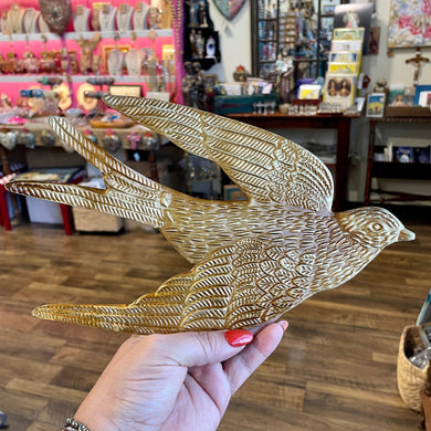 Swallow : Gold / Large