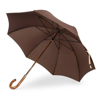 British Umbrella, Beech & Maple - Brown/Sand