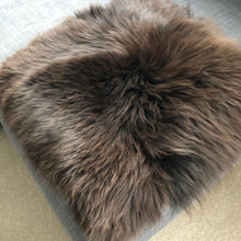 Load image into Gallery viewer, 100% Real Eco Sheepskin Seat Pad Natural Brown