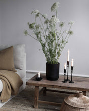 Load image into Gallery viewer, Medium Solid Iron Candlestick