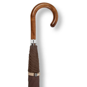 British Umbrella, Beech & Maple - Brown/Sand