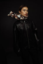 Load image into Gallery viewer, Mini padded scarf in printed silk