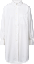 Load image into Gallery viewer, Isabel Tunic Poplin Gots - White: M