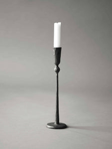 Medium Solid Iron Candlestick