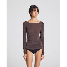 Load image into Gallery viewer, Amalie Wool Top - Mulch: M