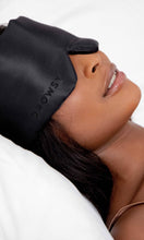 Load image into Gallery viewer, Black Jade Silk Sleep Mask