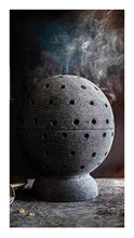 Load image into Gallery viewer, Sacred Volcanic Stone Incense Burner