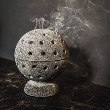 Load image into Gallery viewer, Sacred Volcanic Stone Incense Burner