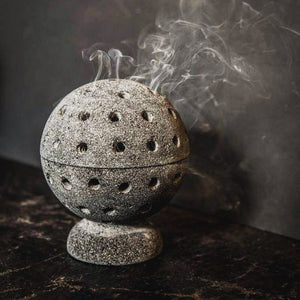Sacred Volcanic Stone Incense Burner