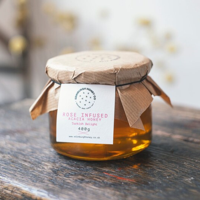 Rose Infused Acacia Honey: 1kg